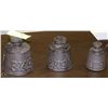 Image 1 : SET OF 3 ORNAMENTAL 1KG-3KG WEIGHTS