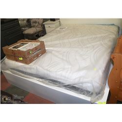 SEALY MEMORY FOAM TOP QUEEN SIZE MATTRESS,STAIN ON