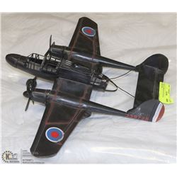 METAL REPLICA OF VINTAGE AIRPLANE