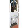 Image 1 : 2 STEP WHITE METAL STEP LADDER