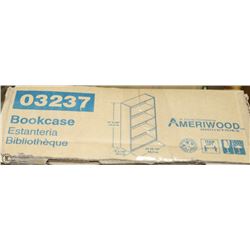 NEW IN THE BOX BOOKCASE 47.5"X24"WIDE