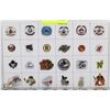 Image 1 : 24 LAPEL NHL PINS. COLLECTORS