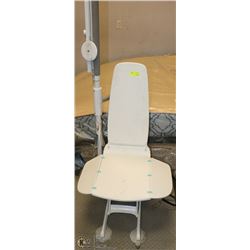 SHOWER CHAIR SOLD WITH SHOWER BAR