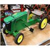 Image 1 : JOHN DEERE METAL  RIDE ALONG SIT ON TRACTOR.