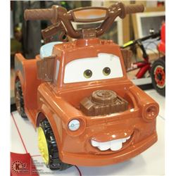 #43- CHILDRENS 6 VOLT TOY TOW TRUCK