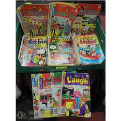 LARGE BOX OF OLD ESTATE ARCHIE COMICS --- OVER 120