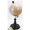 Image 1 : WORLD GLOBE ON PEDESTAL WRITTEN IN FRENCH