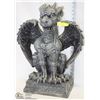 Image 1 : LARGE GARGOYLE WINGS OUT GARDEN  CEMENT STATUE