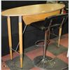 Image 1 : BAR HEIGHT TABLE WITH STOOL