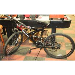 TRIBAL CLIPPER BICYCLE WITH FRONT SHOCKS