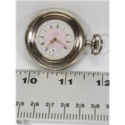 1897 ELGIN 0 SIZE 7 JEWEL POCKET WATCH