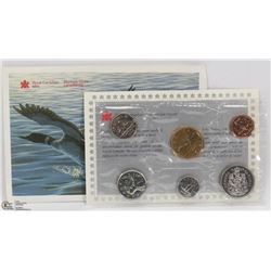 1988 CANADIAN RCM UNC. 6 COIN SET WITH COA