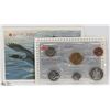 Image 1 : 1988 CANADIAN RCM UNC. 6 COIN SET WITH COA
