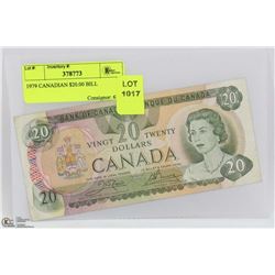 1979 CANADIAN $20.00 BILL