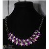 Image 1 : RHINESTONE NECKLACE DIAMOND CUT