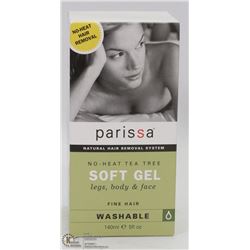 PARISSA NO HEAT TEA TREE SOFT GEL FINE HAIR 5OZ