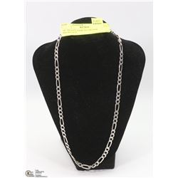 18" HEAVY LINK 925 SILVER NECKLACE
