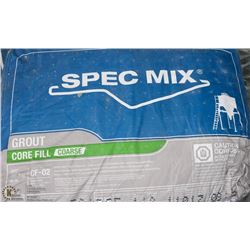 BAG OF SPEC MIX COARSE GROUT