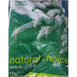 50LB BAG OF NATURAL CHOICE ECO FRIENDLY ICE MELTER