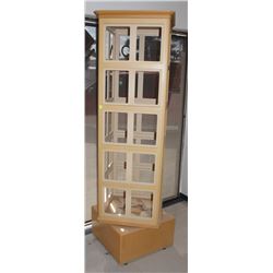 7FT TALL ROTATING SAMPLE DISPLAY RACK