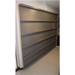 5 TIER WOOD DISPLAY SHELF 114" X 85"