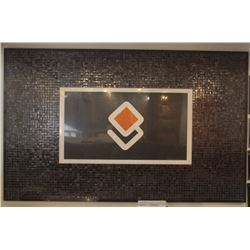 LARGE GRANITE "G" LOGO WITH TILE BORDER