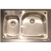 Image 1 : KINDRED DOUBLE BOWL STAINLESS STEEL KITCHEN SINK