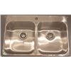 Image 1 : KINDRED DOUBLE BOWL STAINLESS STEEL KITCHEN SINK
