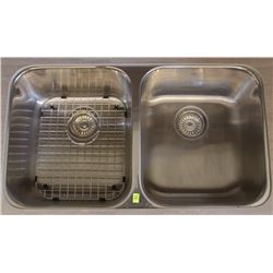 KINDRED DOUBLE BOWL UNDERMOUNT KITCHEN SINK