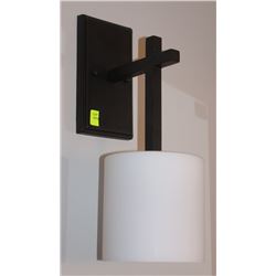 PAIR OF SCONCES WITH MATCHING CEILING FIXTURE