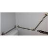 Image 1 : SET OF 2 STAINLESS STEEL GRAB BARS