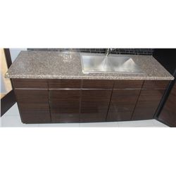 WET BAR COUNTER - FITS 29" X 16" DROP IN SINK