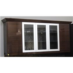5 DOOR OVERHEAD BAR CABINET