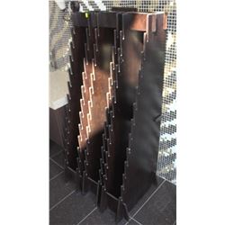 LOT OF 3 STAGGERED DISPLAY STANDS