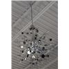 Image 1 : APPROX 36" CHANDELIER WITH CHROME FINISH