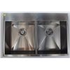 Image 1 : BLANCO QUATRUS DROP IN DOUBLE BOWL KITCHEN SINK