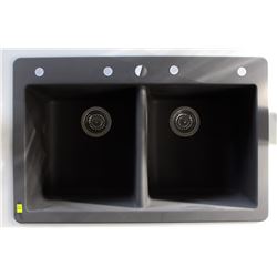 BLANCO H20 DROP IN DOUBLE BOWL KITCHEN SINK