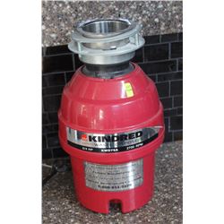 KINDRED 3/4HP 2700RPM WASTE DISPOSAL UNIT