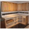Image 1 : CORNER KITCHEN COUNTER AND CUPBOARDS