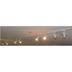 130" 8-LIGHT ADJUSTABLE TRACK LIGHT