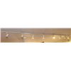 Image 1 : 130" 8-LIGHT ADJUSTABLE TRACK LIGHT