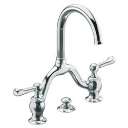 KOHLER LINTIER BRIDGE STYLE LAVATORY FAUCET