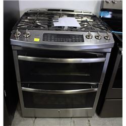 GE 30" SELF CLEANING GAS CONVECTION RANGE
