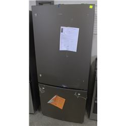 GE PROFILE 21 CU FT BOTTOM FREEZER REFRIDGERATOR