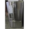 Image 1 : GE 23.5 CU FT FRENCH DOOR REFRIDGERATOR WITH ICE