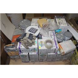 PALLET OF POLYBLEND NON-SANDED GROUT AND OTHER