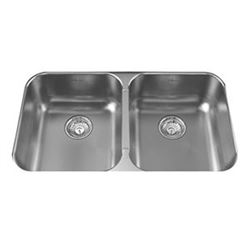 KINDRED DOUBLE BOWL STAINLESS STEEL KITCHEN SINK