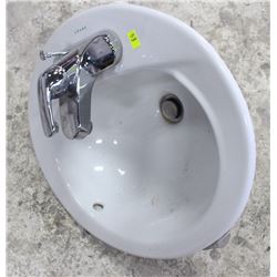 CRANE BATHROOM SINK WITH FAUCET