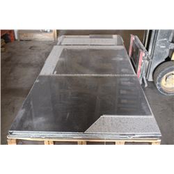 PALLET OF ENGINEERED GRANITE OVERLAY OFFCUTS