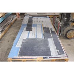 PALLET OF ENGINEERED GRANITE OVERLAY OFFCUTS